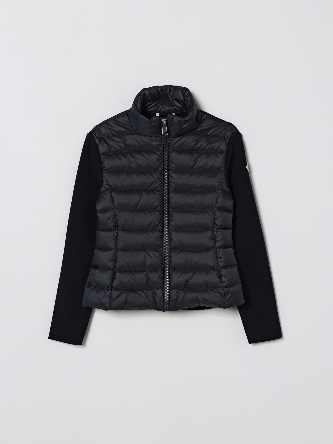 MONCLER Daunenjacke aus Nylon und Schurwolle