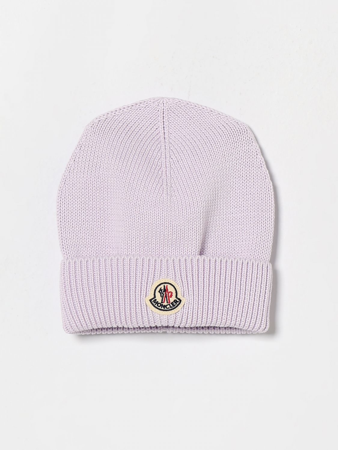 MONCLER Baumwoll-Beanie mit Logo