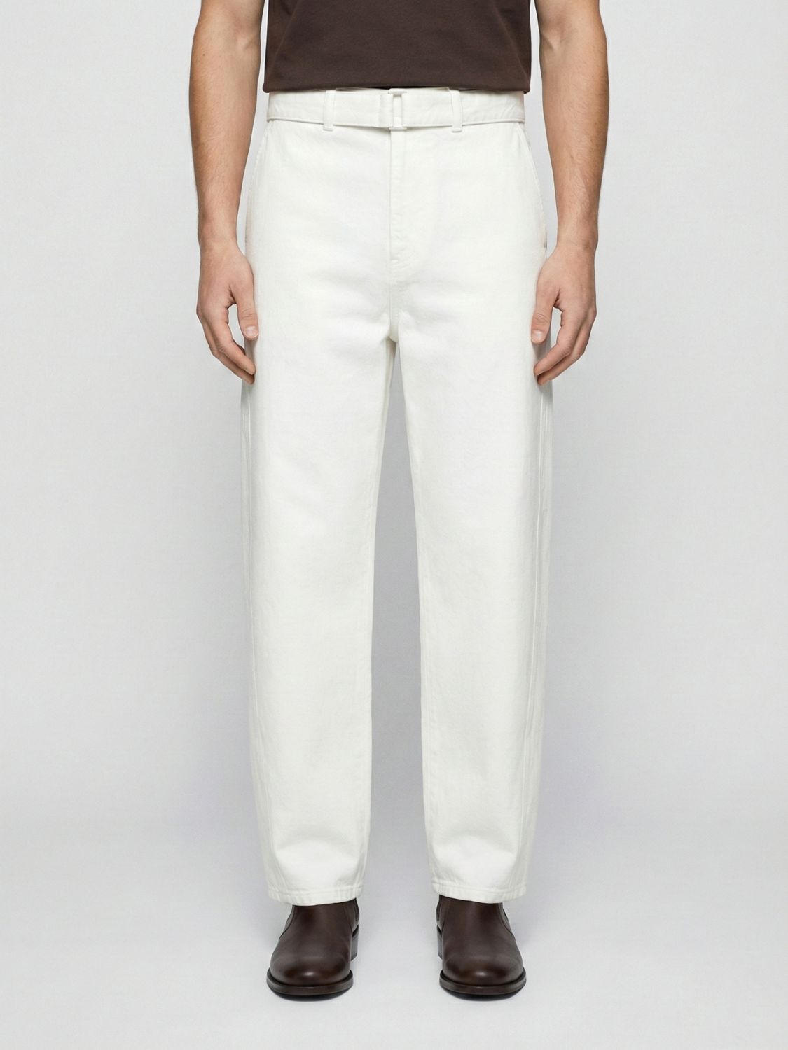 Lemaire Cotton Wide-Leg Trousers