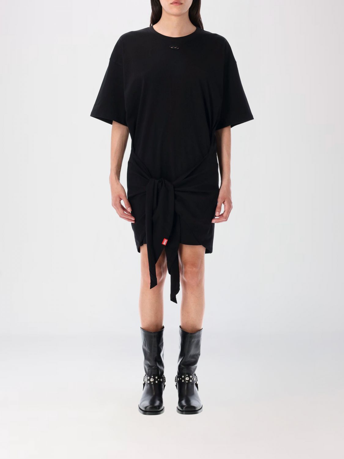 DIESEL D-Eivor Cotton T-Shirt Dress　DIESEL D-Eivor コットン T シャツ ドレス DIESEL