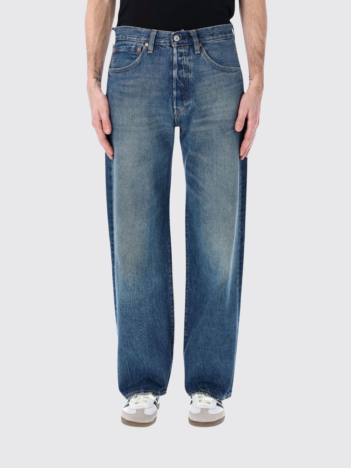 LEVI'S 501 Weite Bein Jeans aus Denim