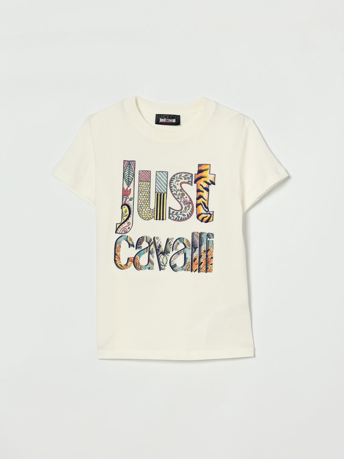 Just Cavalli T-shirt  Kids Color Beige In Gray