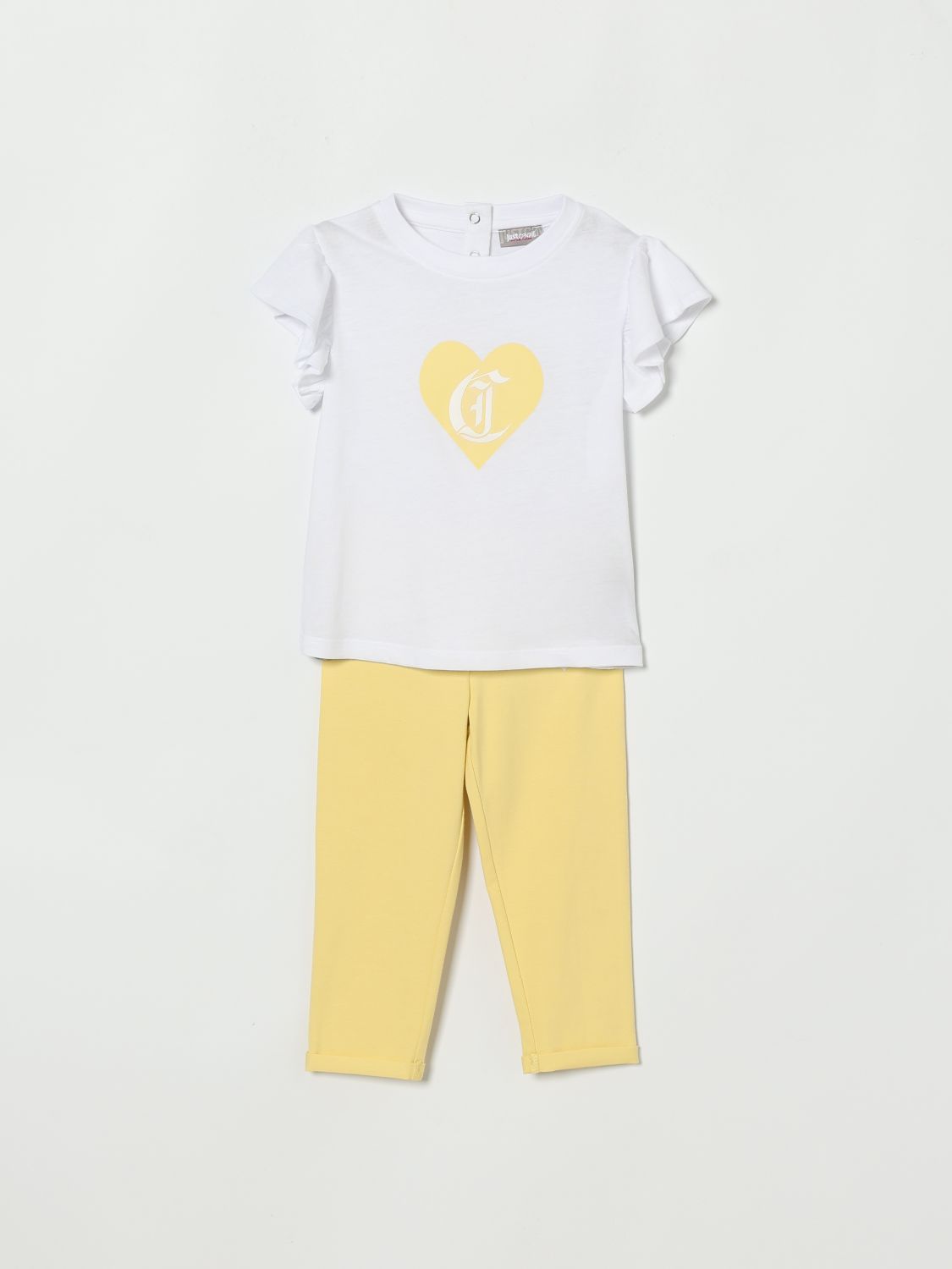 Just Cavalli Dress  Kids Color White In Multi