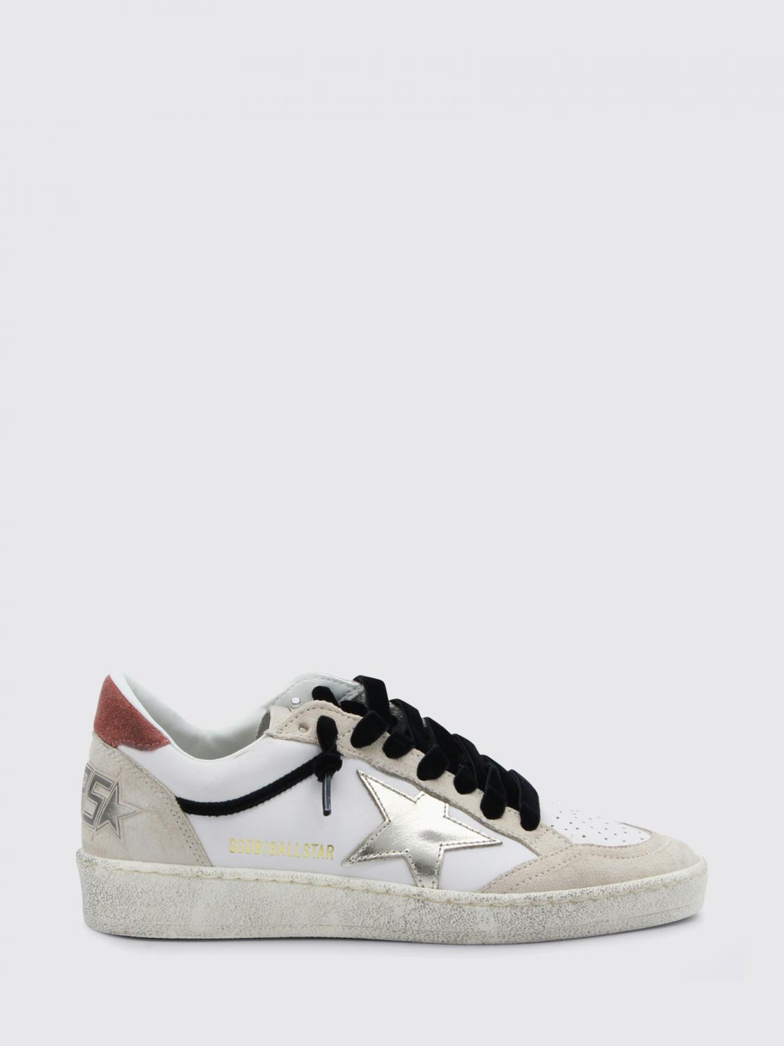 GOLDEN GOOSE Ball Star Used-Leder-Sneakers