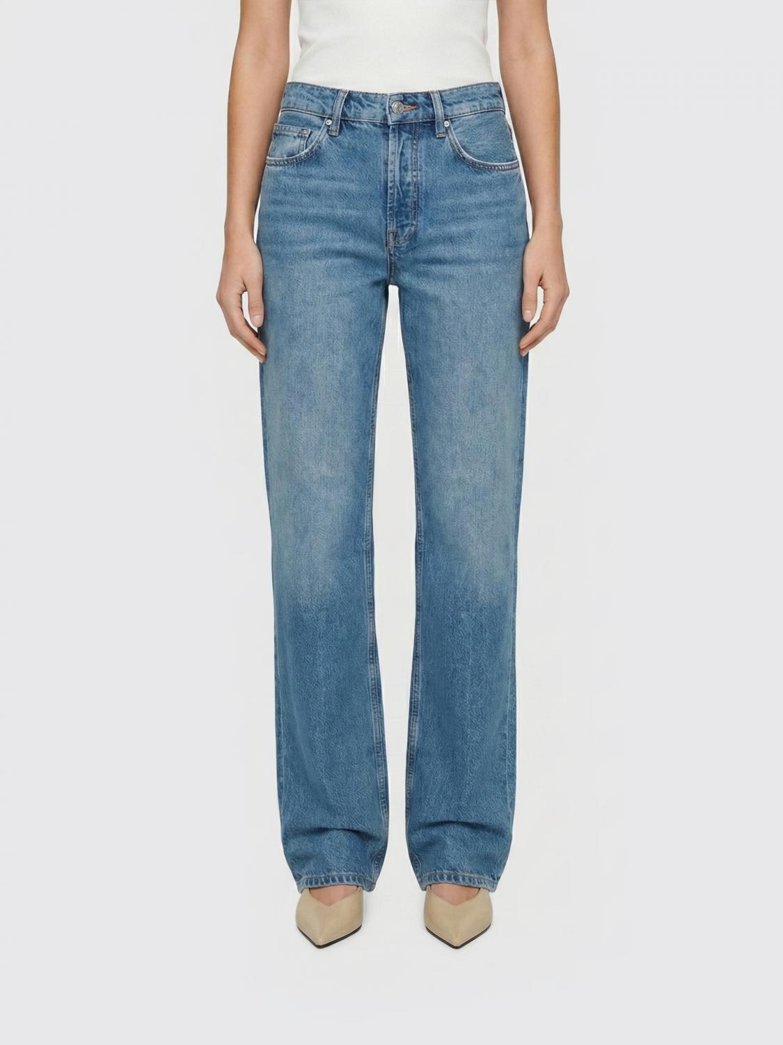 ANINE BING Straight Denim-Jeans