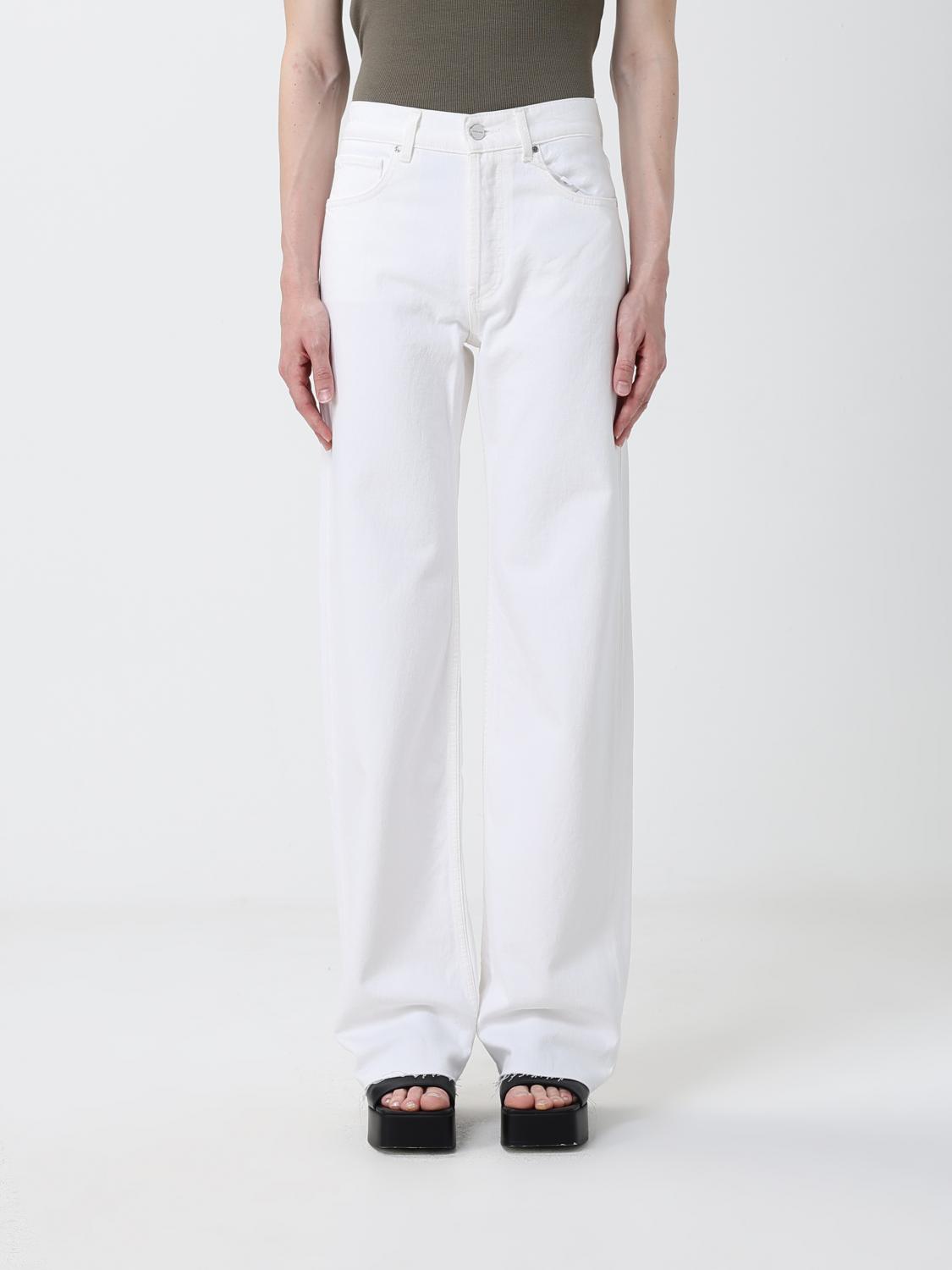 ANINE BING Jeans Woman color Beige