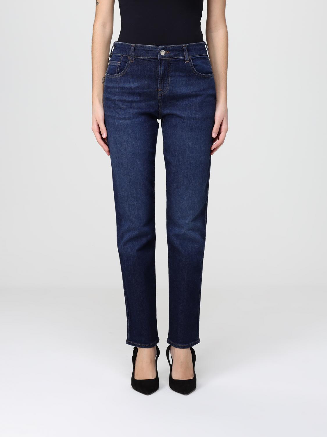 EMPORIO ARMANI Slim Fit Jeans aus Denim