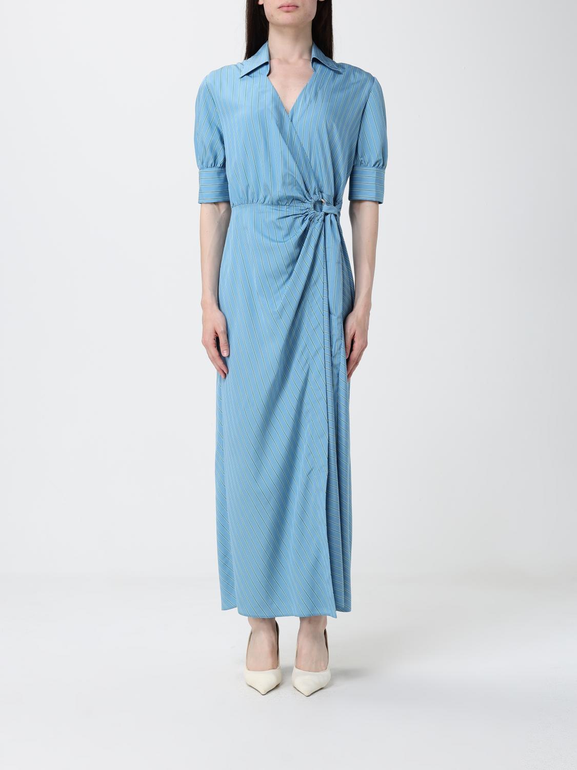 PINKO Dress Woman color Gnawed Blue