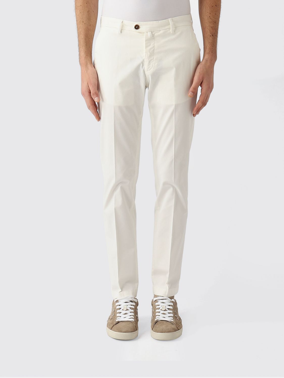 BRIGLIA 1949 Chino-Hose aus Stretch-Baumwolle