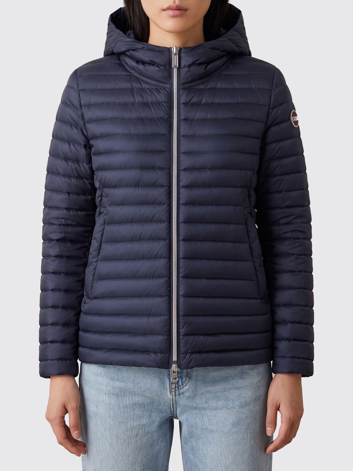 Colmar Nylon Hooded Down Jacket