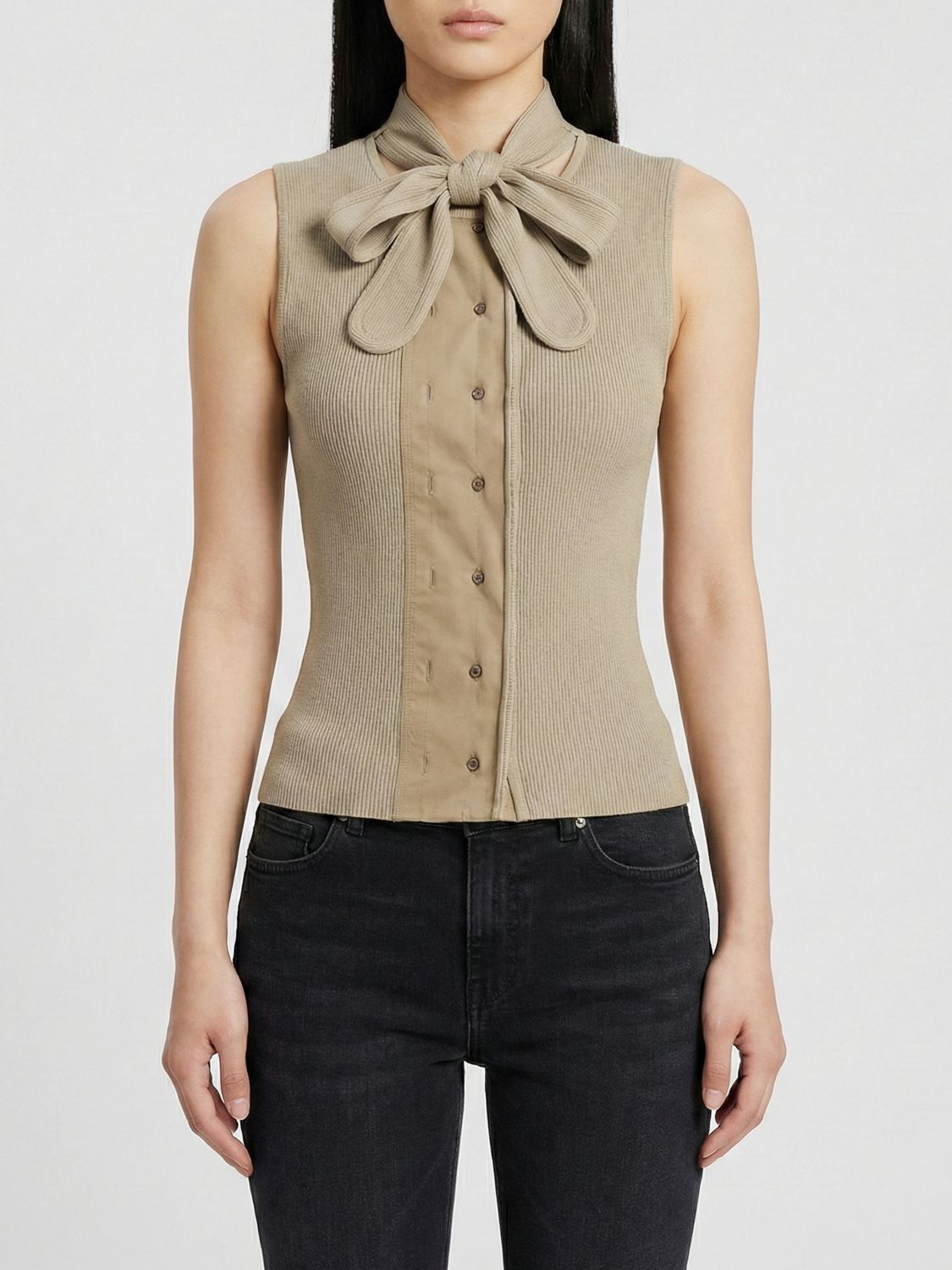 LEMAIRE Cotton Blend Top　LEMAIRE コットンブレンドトップス LEMAIRE