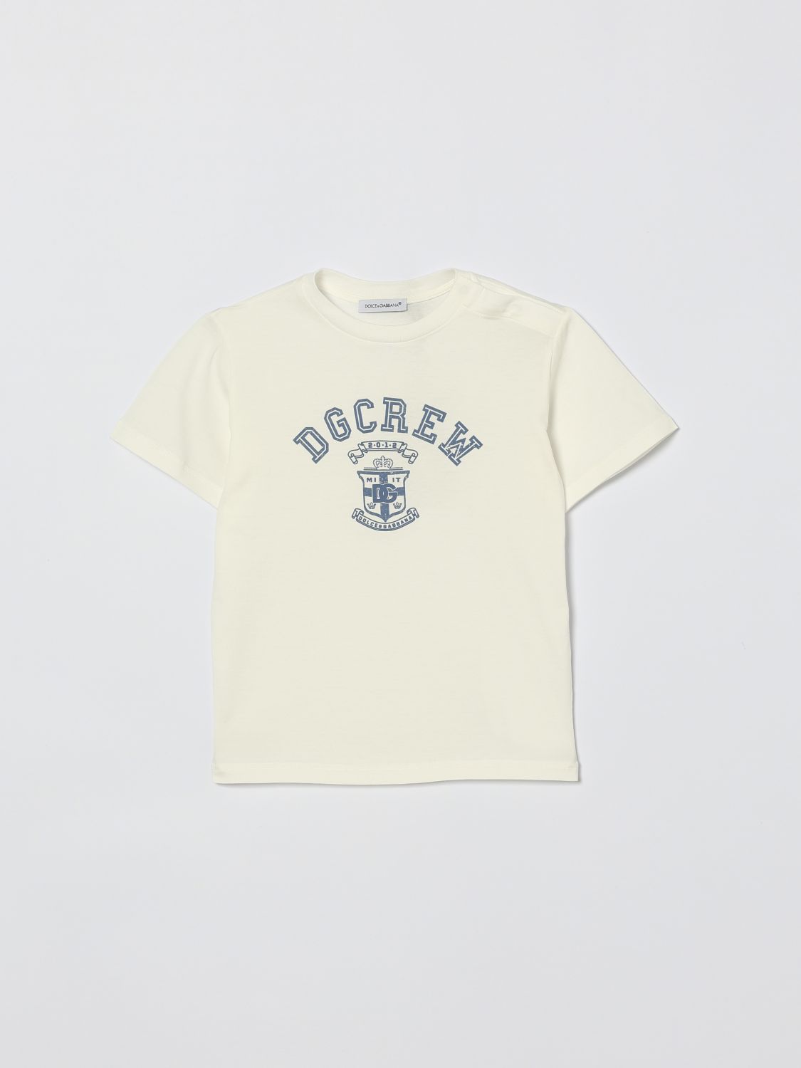 DOLCE & GABBANA Baumwoll-T-Shirt mit Logo