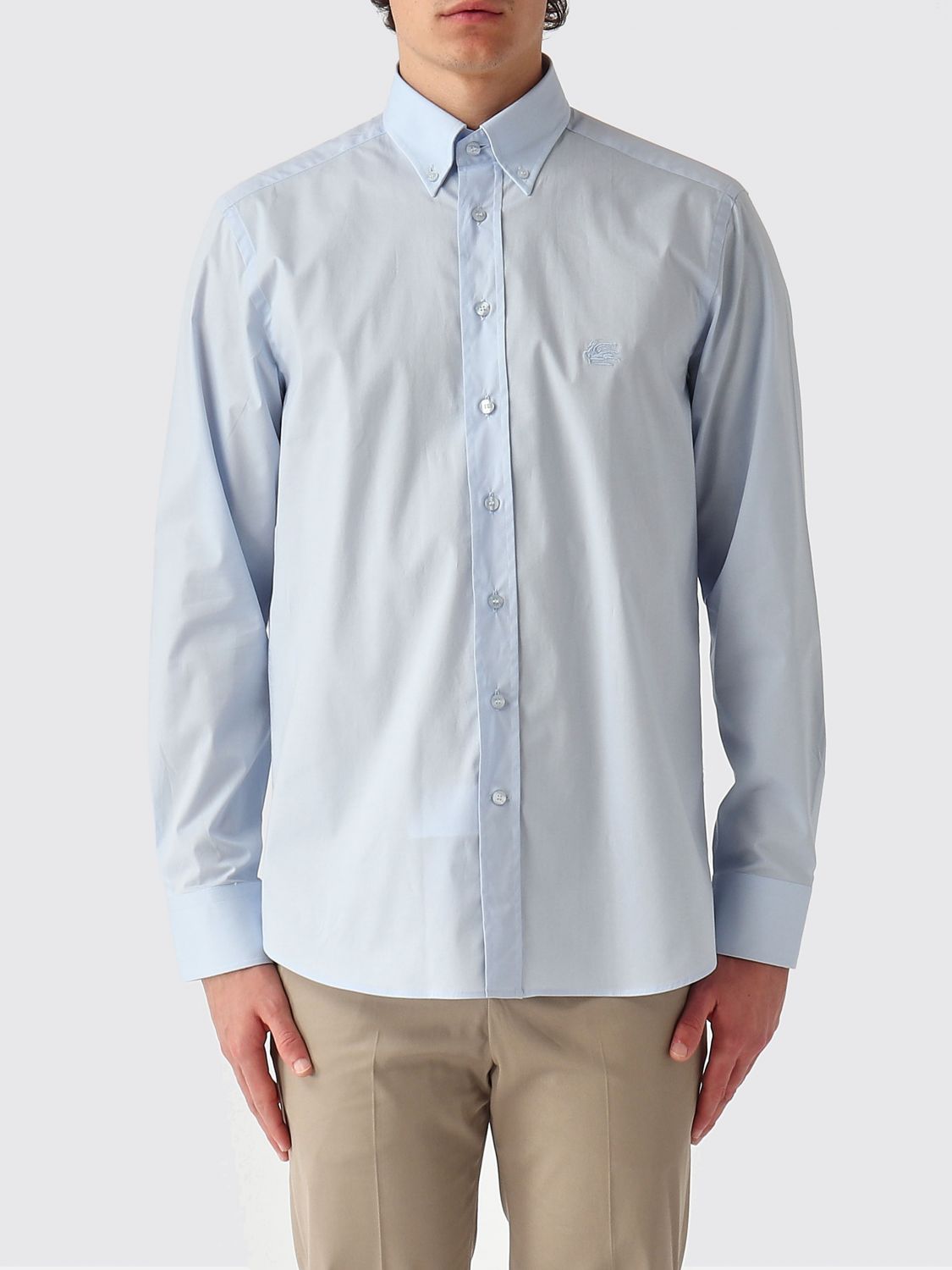 ETRO Klassisches Stretch-Baumwollhemd
