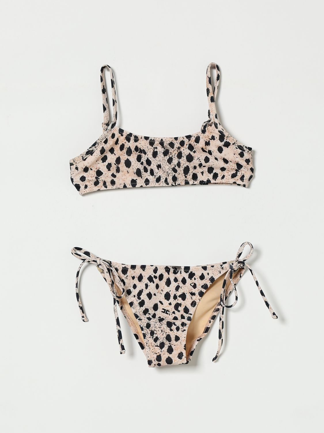 ELISABETTA FRANCHI LA MIA BAMBINA Animal-Print-Polyamid-Bikini