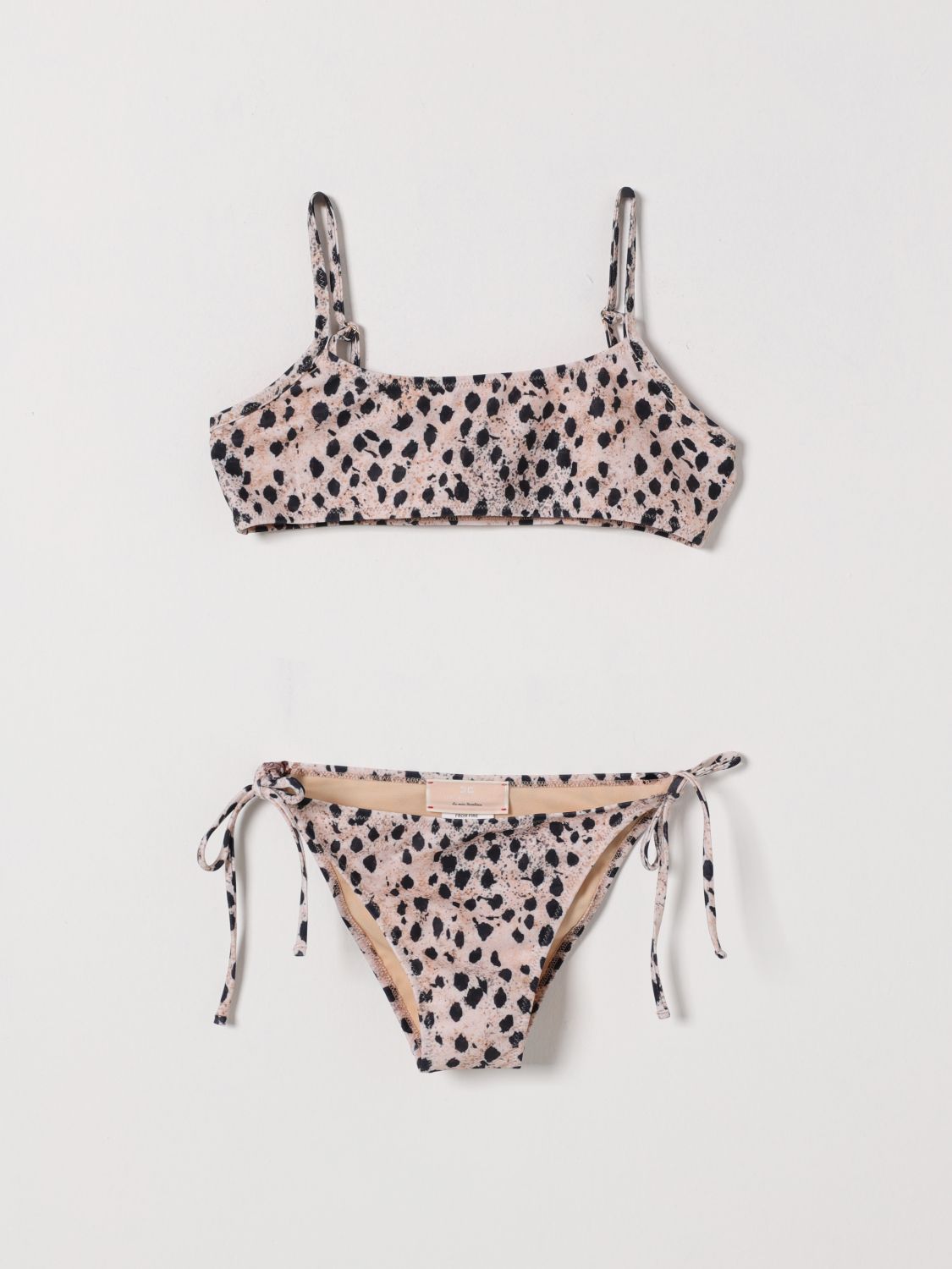 ELISABETTA FRANCHI LA MIA BAMBINA Animal-Print-Polyamid-Bikini