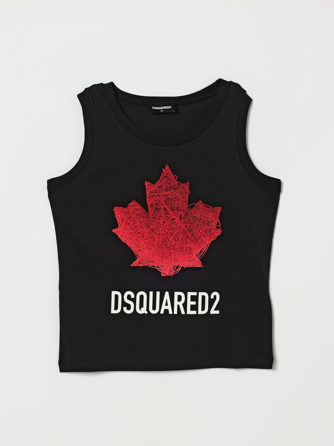 DSQUARED2 Basic Baumwoll-Tanktop mit Logo