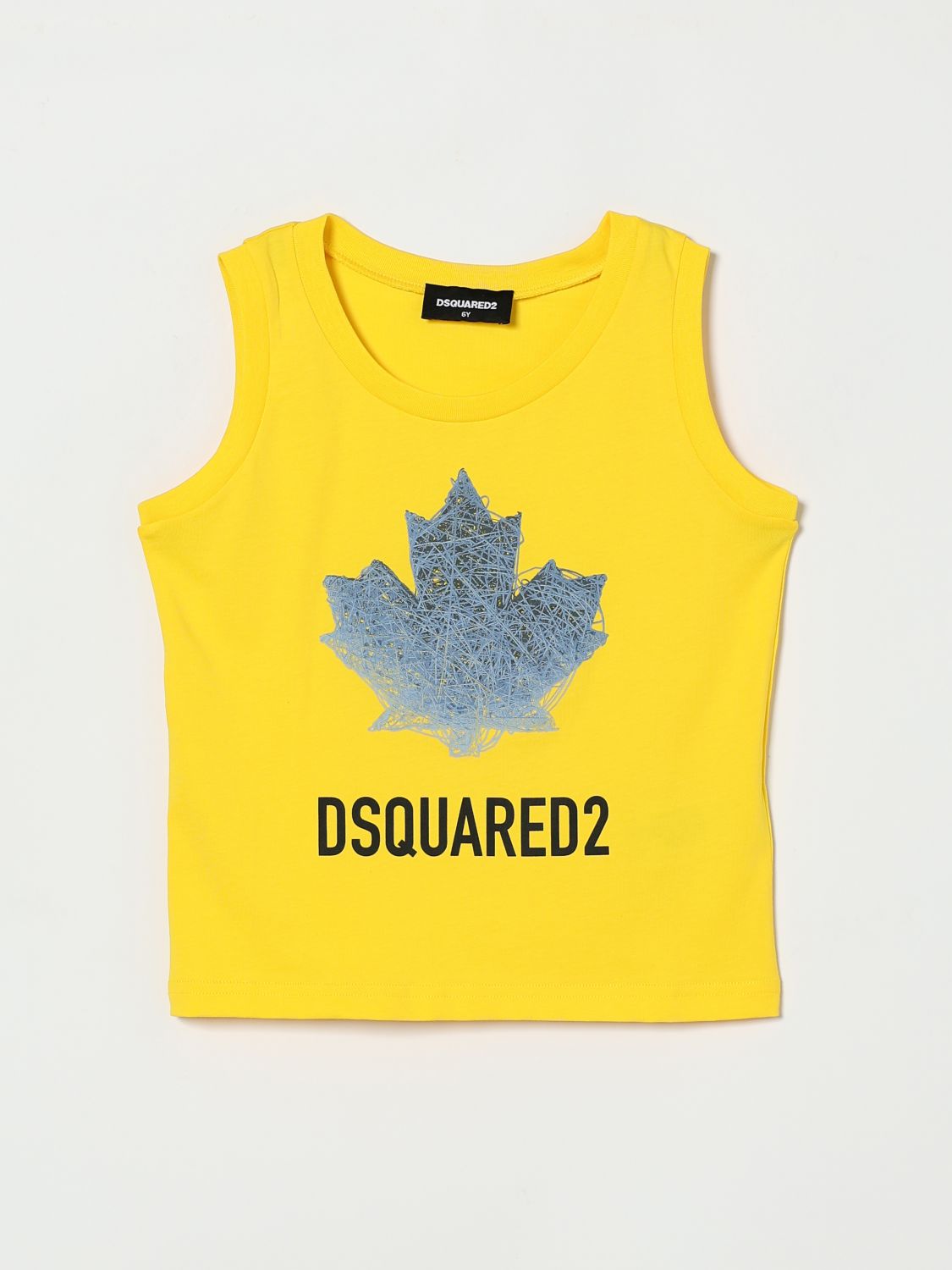 DSQUARED2 Basic Baumwoll-Tanktop mit Logo