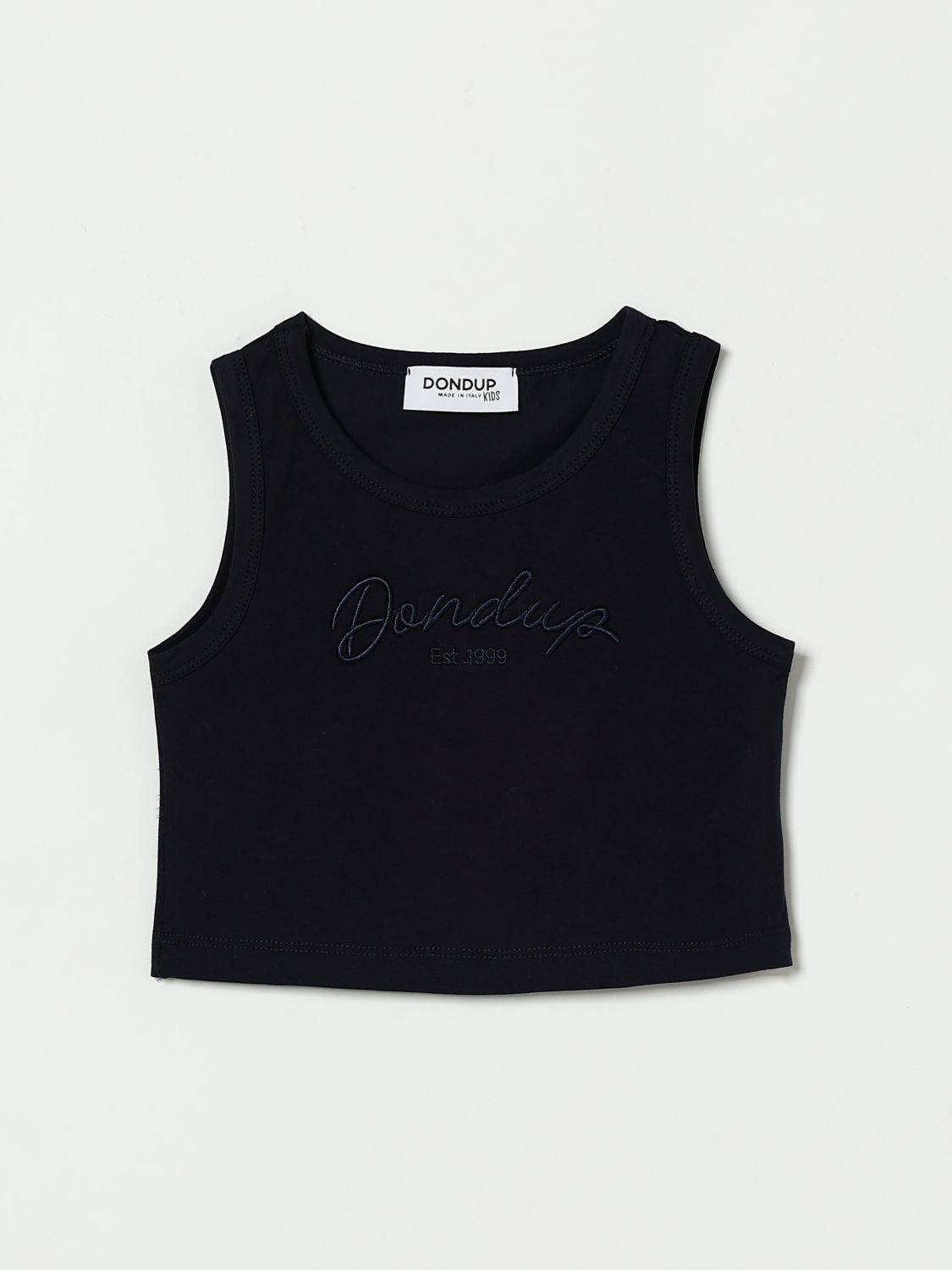 Dondup Vest  Kids Kids Color Blue In Black