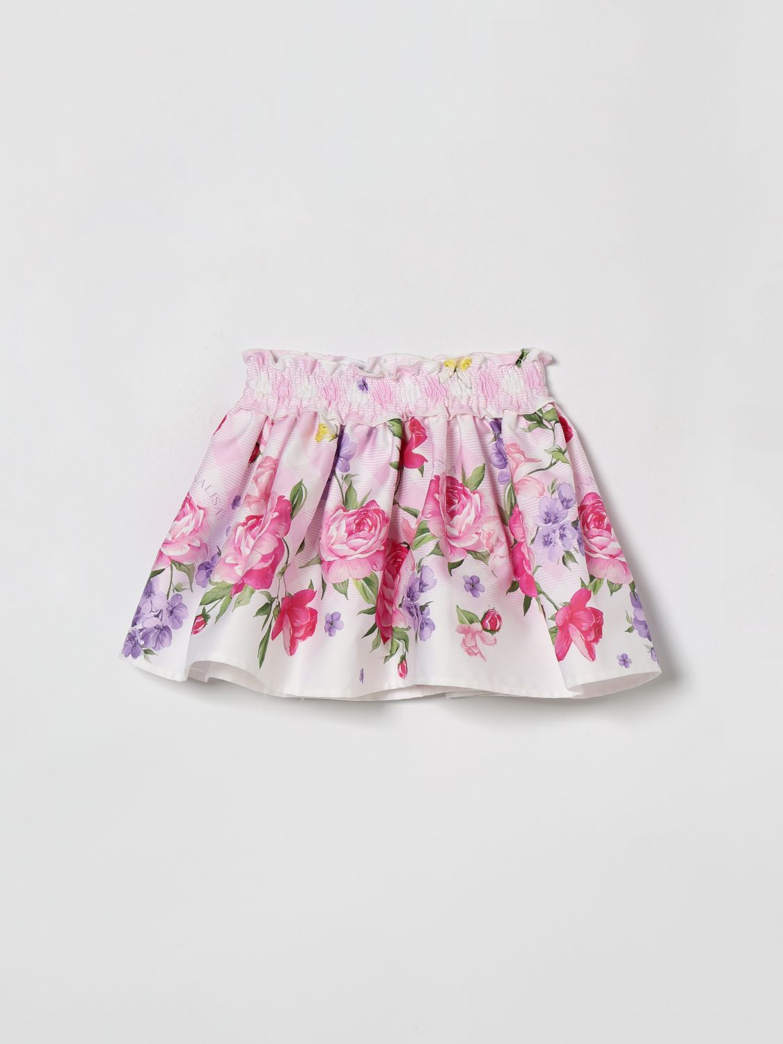 MONNALISA Baumwoll-Minirock mit Blumenprint