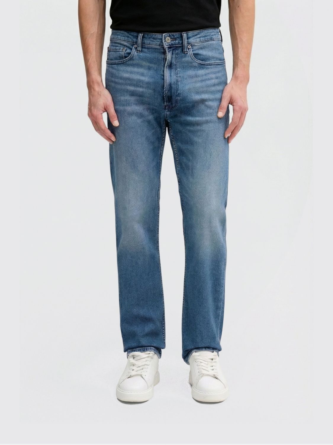 Jeans straight Calvin Klein Jeans in denim stretch