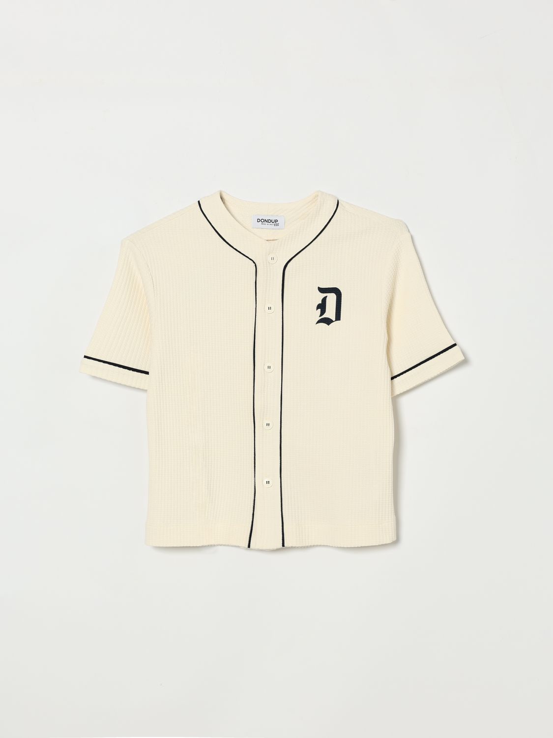 Dondup Shirt  Kids Kids Color Yellow Cream In Orange