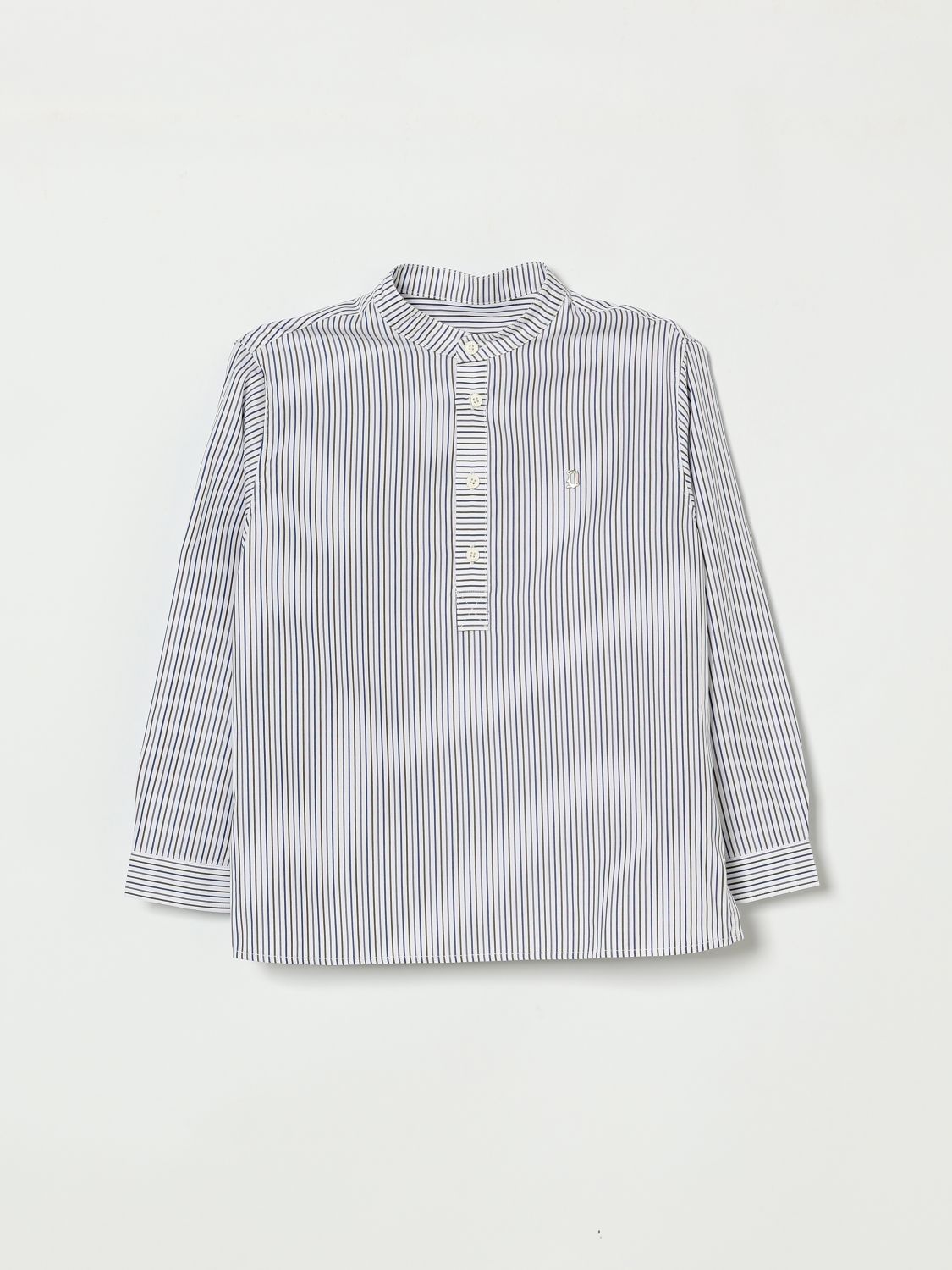 Dondup Shirt  Kids Kids Color White In Blue