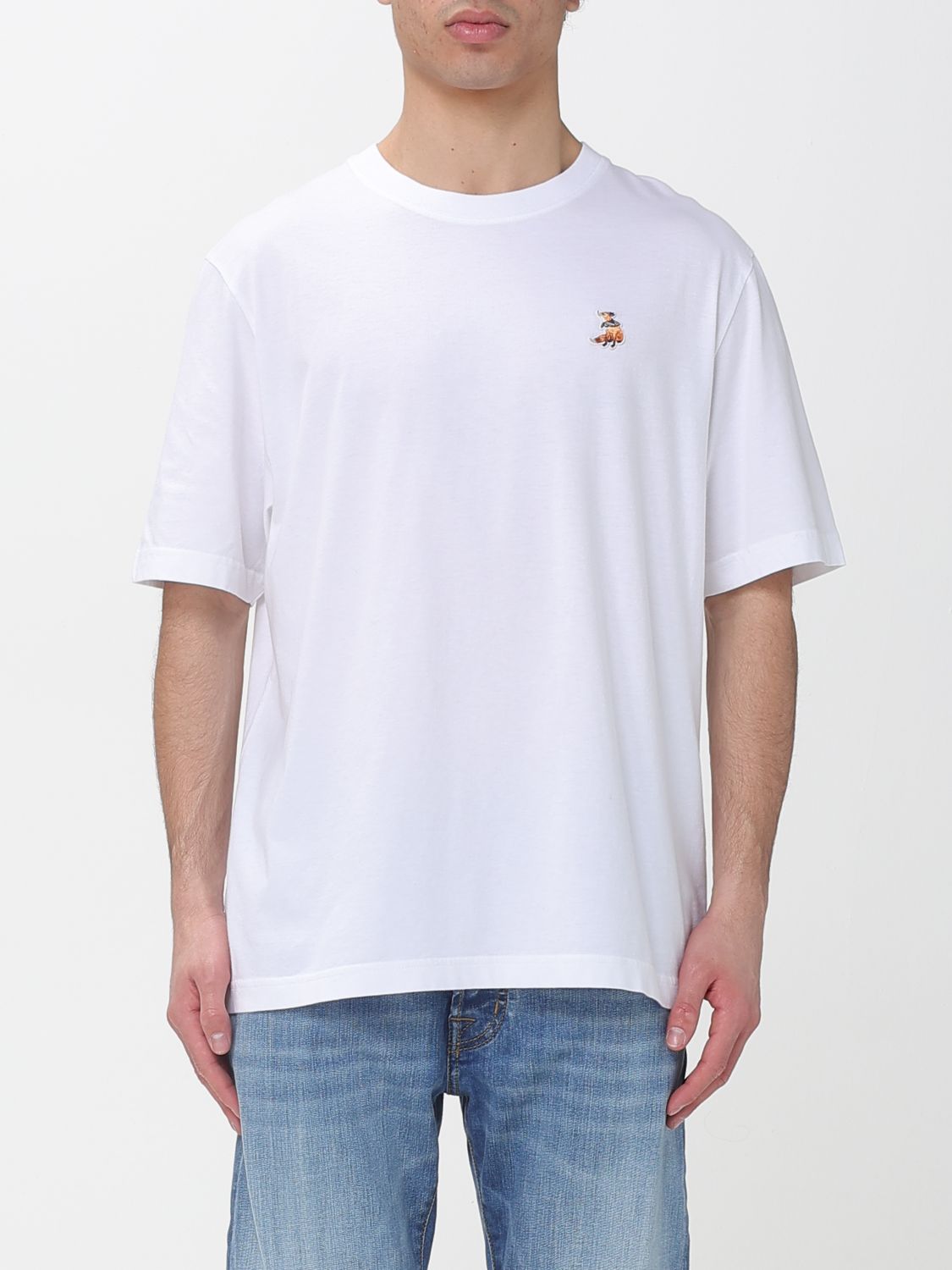 T-Shirt MAISON KITSUNÉ Uomo colore Bianco