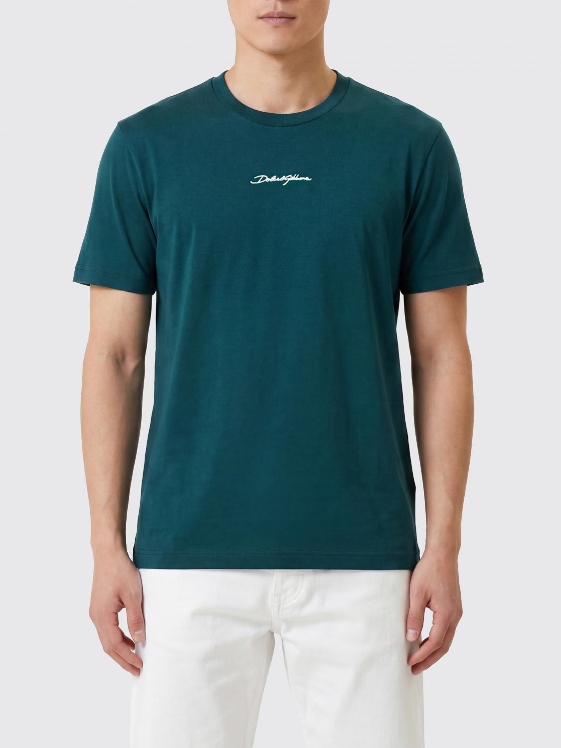DOLCE & GABBANA T-shirt girocollo in cotone con logo