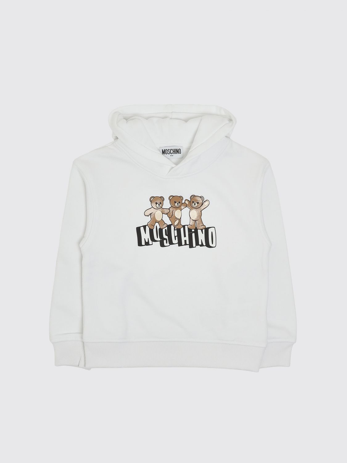 MOSCHINO Baumwoll-Hoodie mit Logo