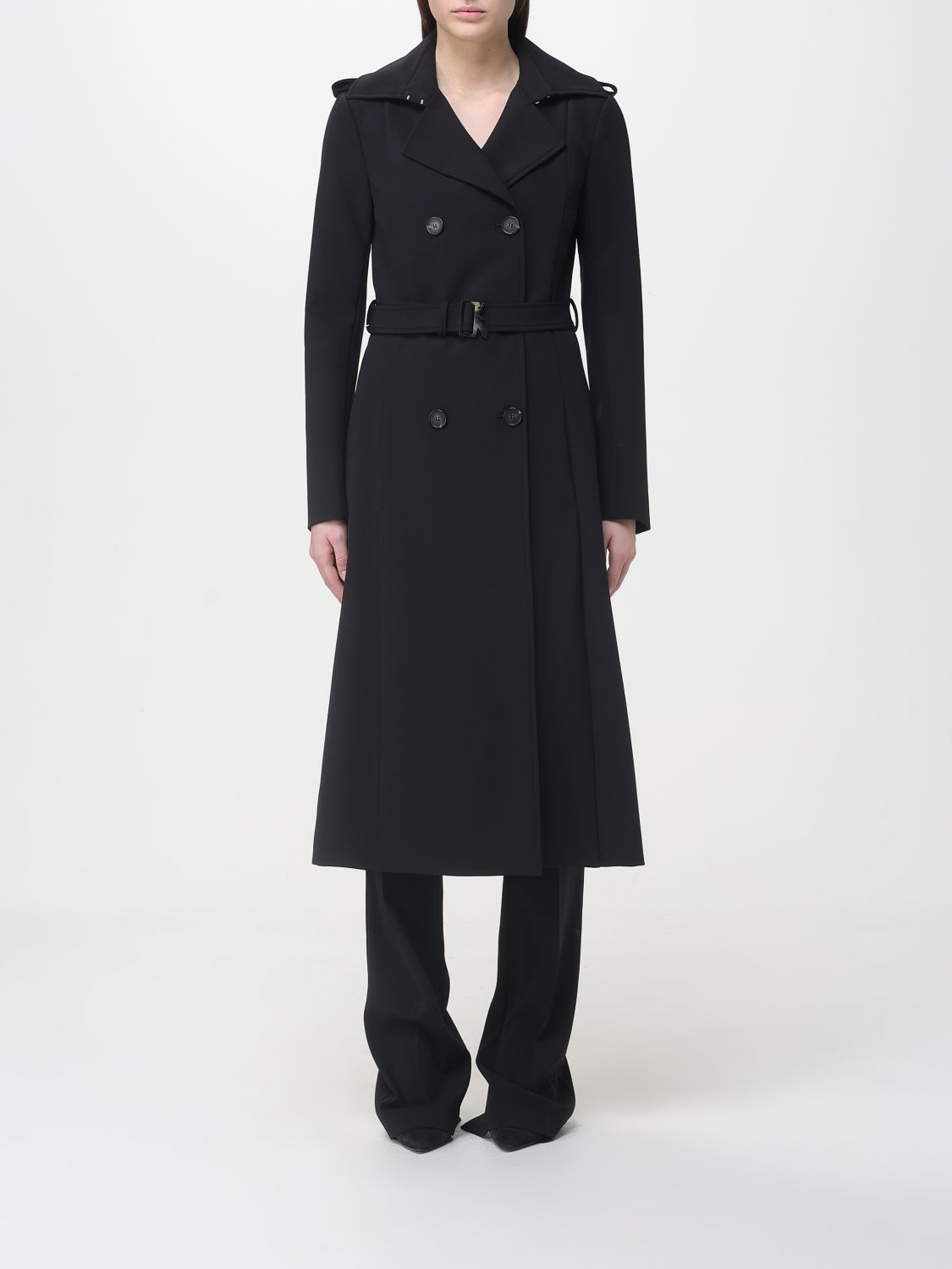 Patrizia Pepe Damen Schwarz Jacket Woman Color