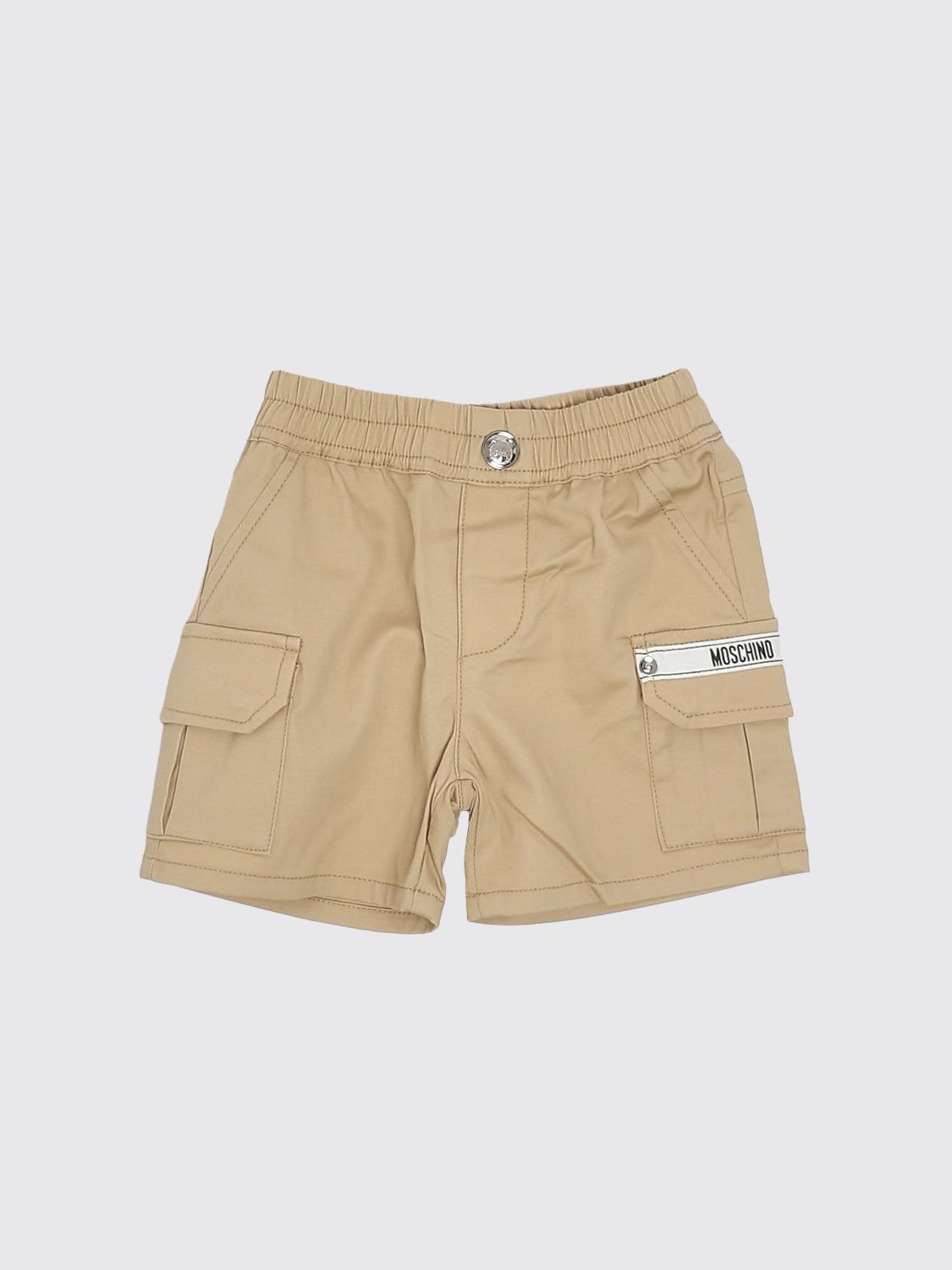 MOSCHINO Cargo-Shorts aus Stretch-Baumwolle
