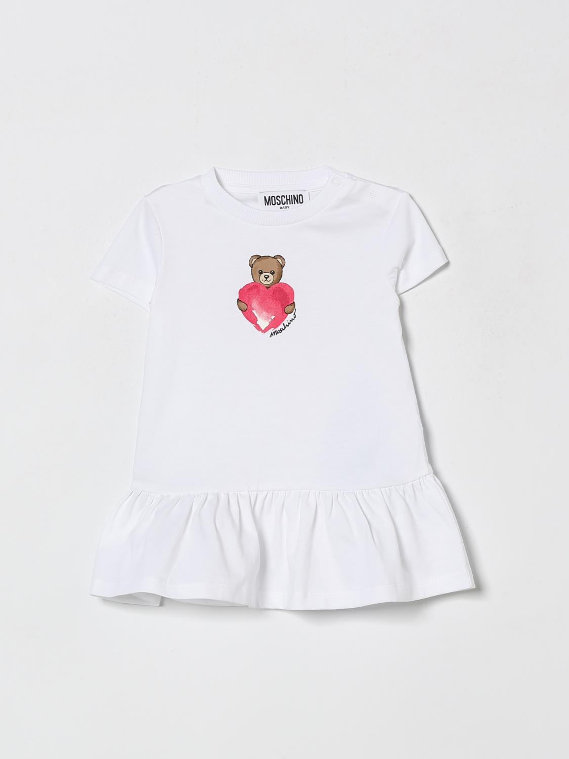 MOSCHINO Baumwollkleid mit Logo