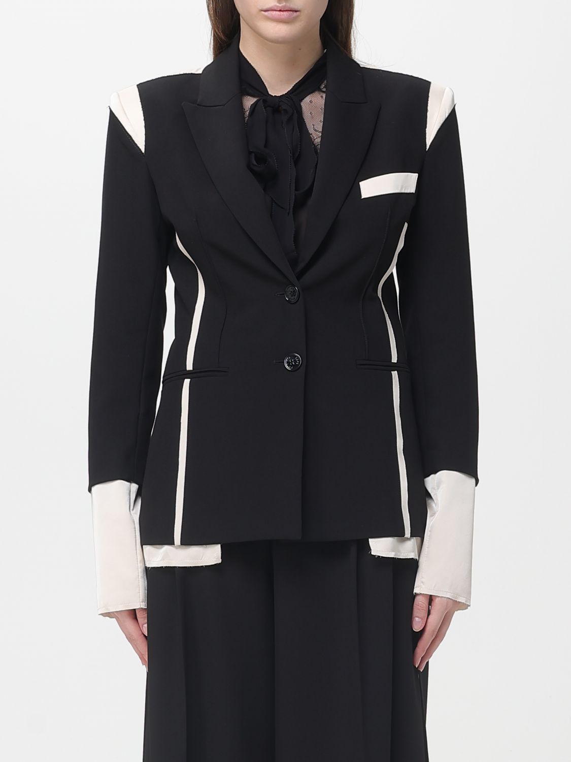 Patrizia Pepe Γυναικών Μαύρο Jacket Woman Color