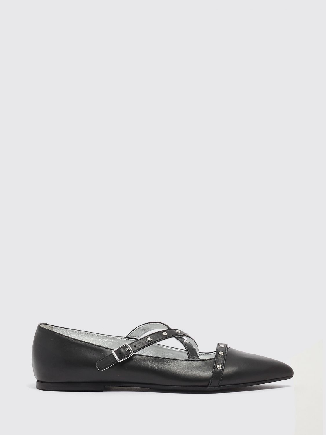 Twinset Lederballerinas