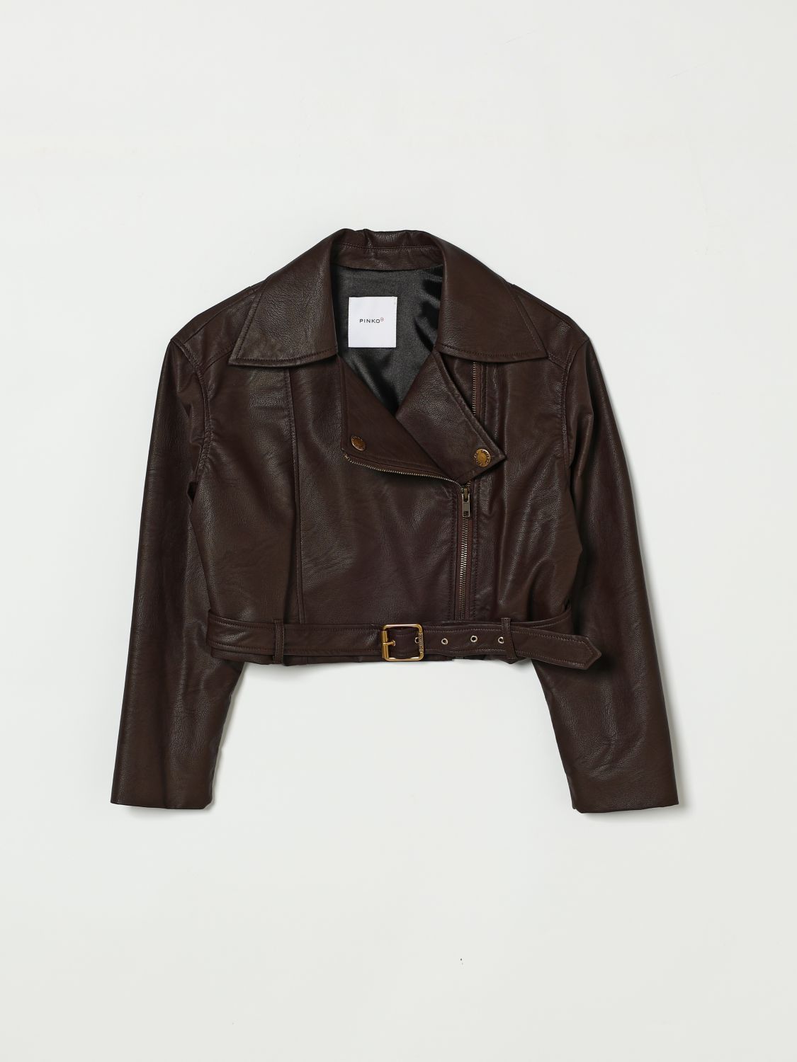 PINKO Bikerjacke aus Kunstleder von