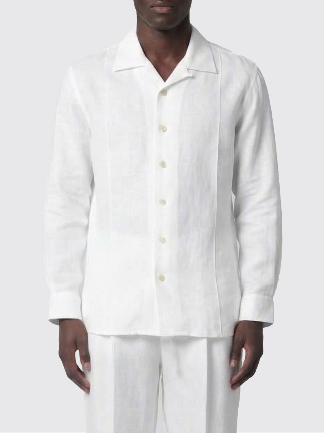 BRUNELLO CUCINELLI Linen Casual Shirt