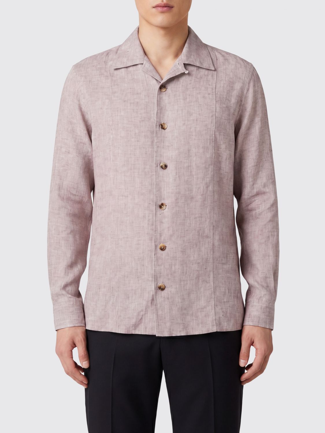 BRUNELLO CUCINELLI Linen Casual Shirt