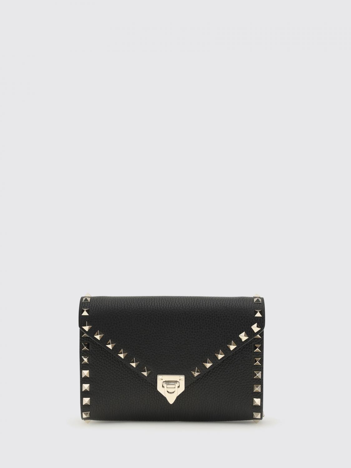 VALENTINO GARAVANI Rockstud Grained Leather Bag　VALENTINO GARAVANI ロックスタッズ グレイン レザー バッグ VALENTINO