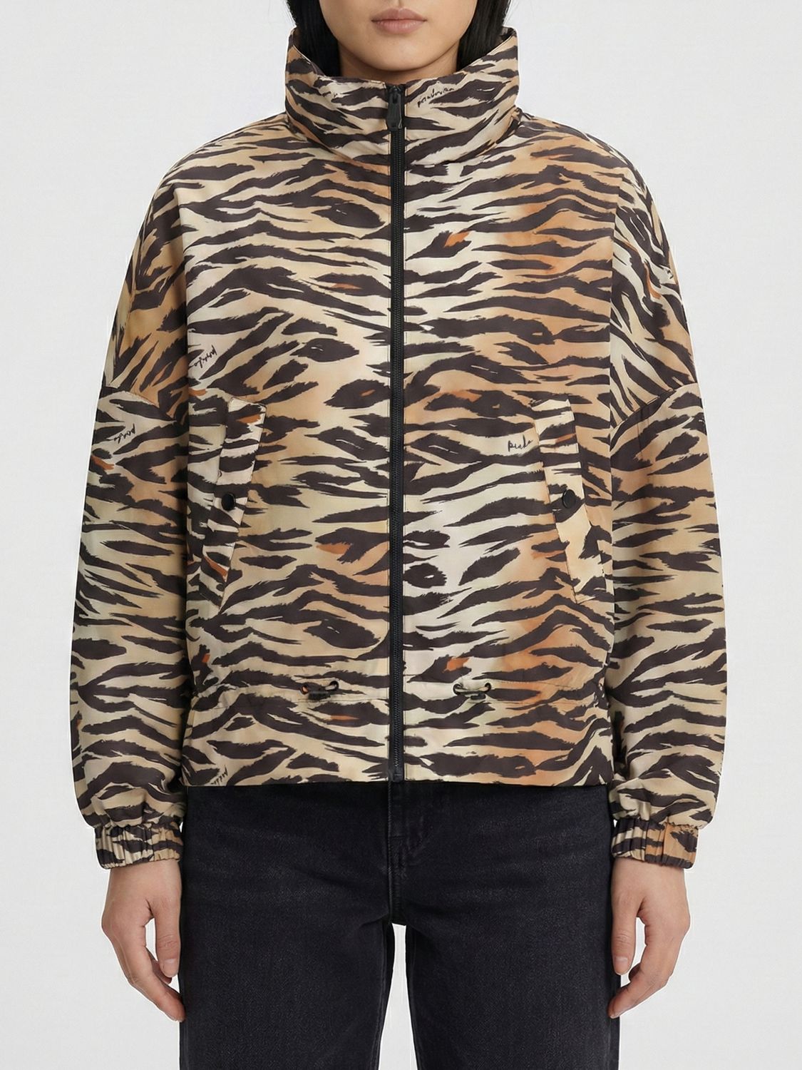 PINKO Nylonjacke mit Animal-Print