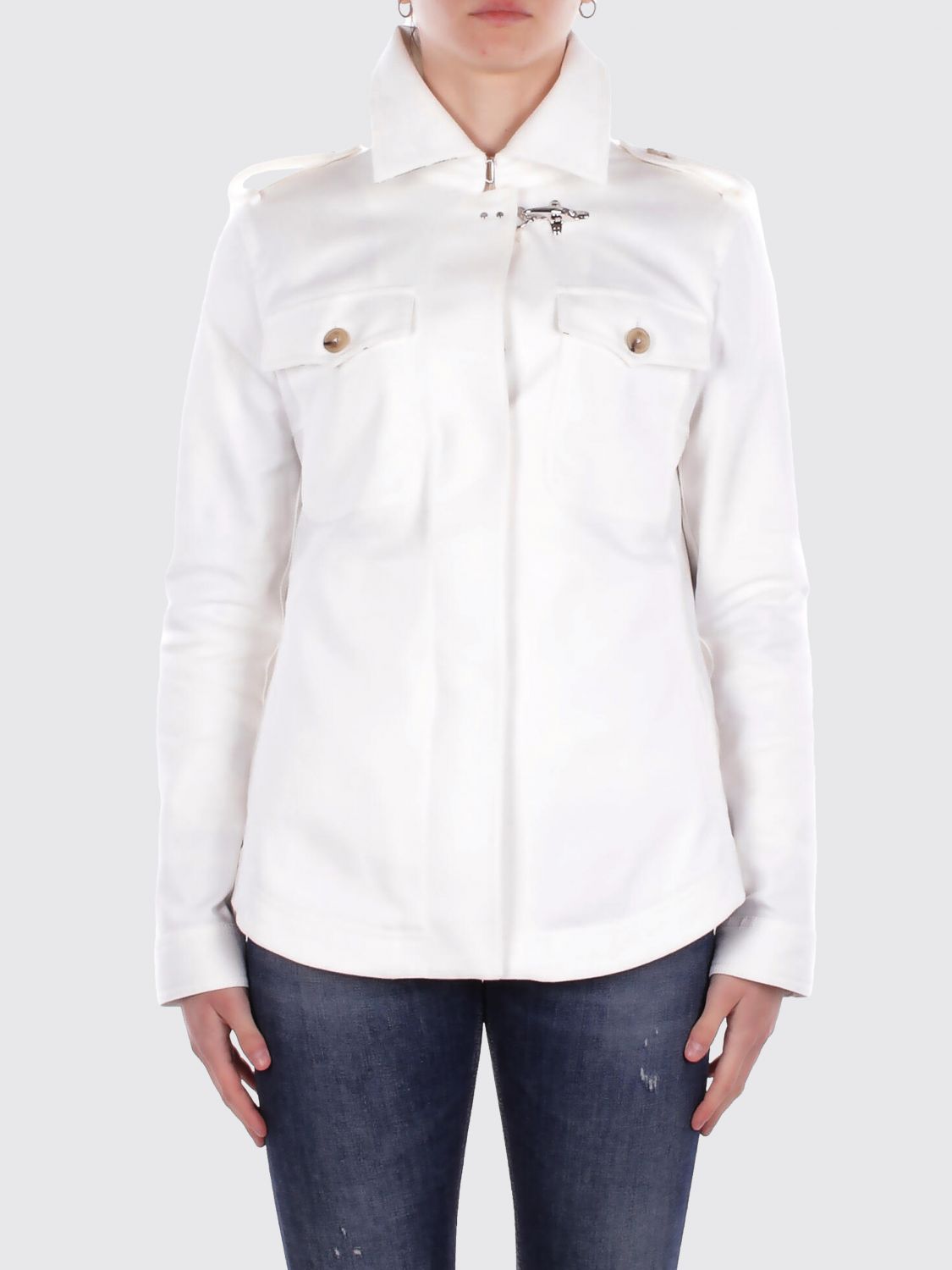 Fay Stretch Cotton Overshirt