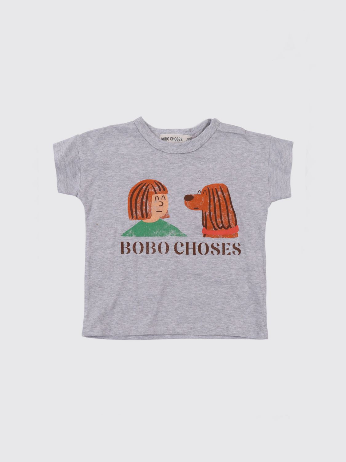 BOBO CHOSES T-Shirt Bambino colore Grigio