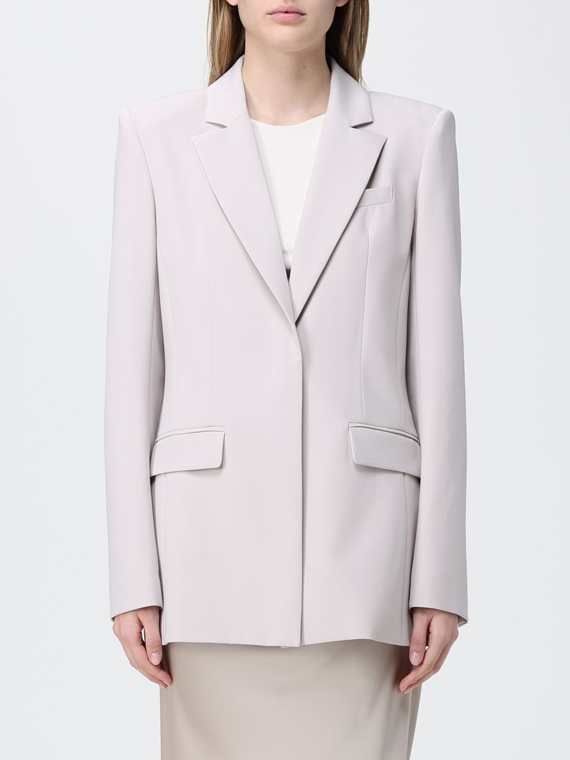 Patrizia Pepe Γυναικών Γκρί Jacket Woman Color