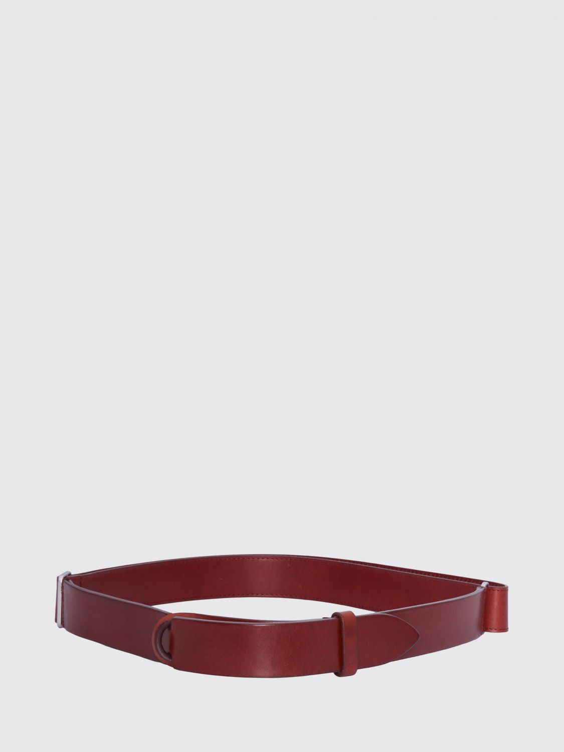 ORCIANI Cintura Nobuckle in pelle