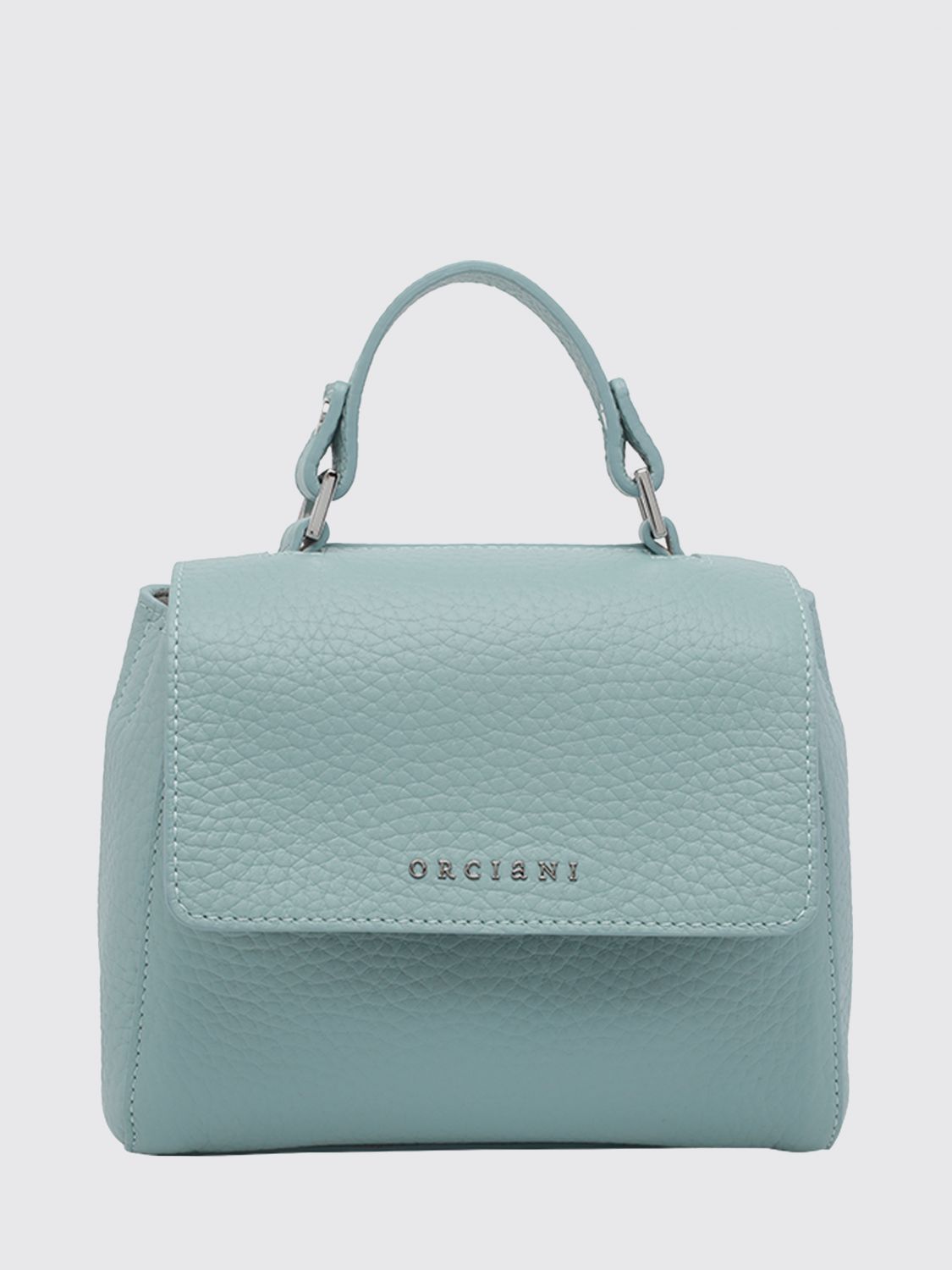 ORCIANI Borsa Sveva Soft Mini in pelle martellata