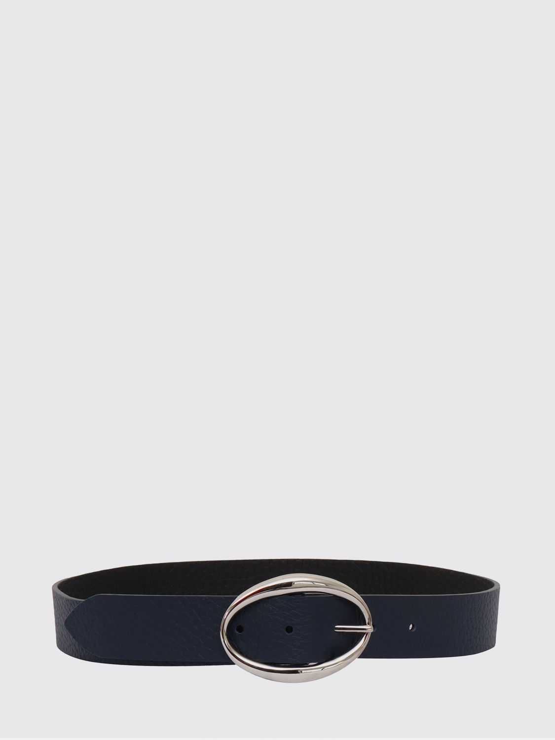 Orciani Hammered Leather Belt