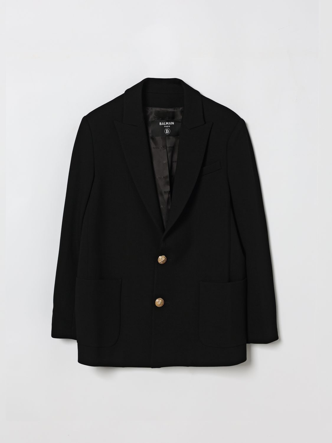 BALMAIN Einreihiger Blazer aus Viskosemischung