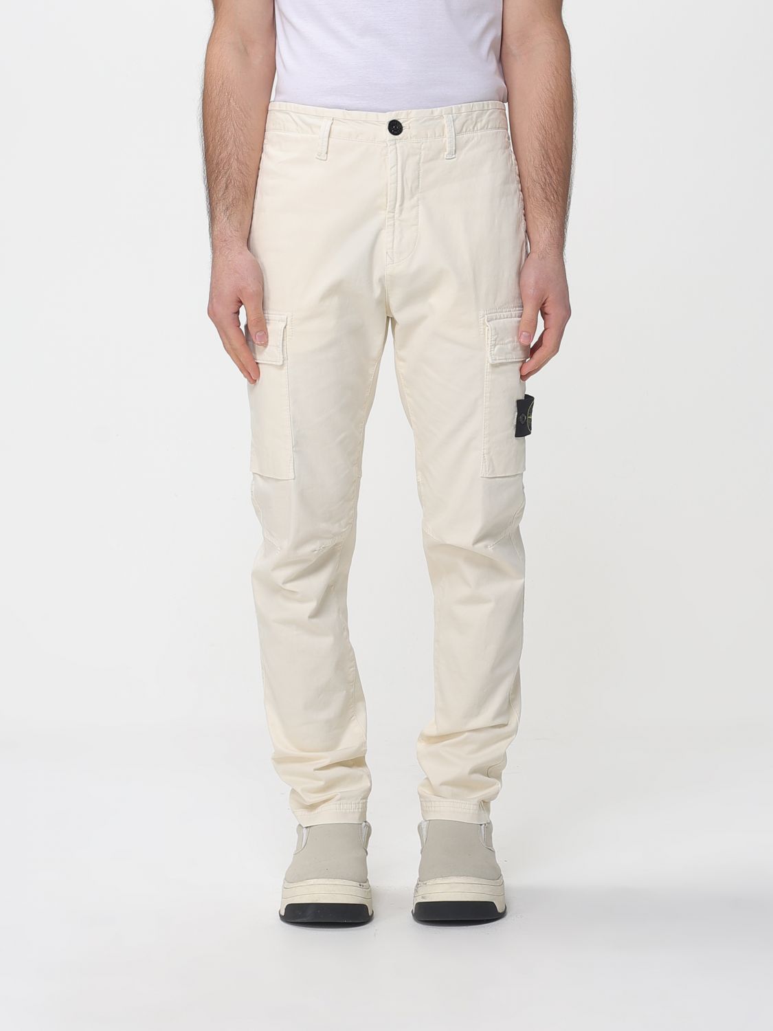 STONE ISLAND Cotton Cargo Trousers　STONE ISLAND コットン カーゴ トラウザーズ STONE