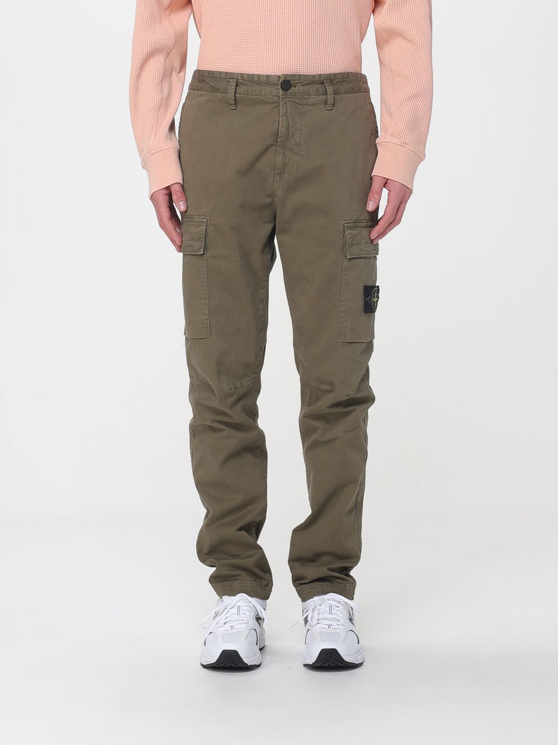 STONE ISLAND Cotton Cargo Trousers　STONE ISLAND コットン カーゴ トラウザーズ STONE