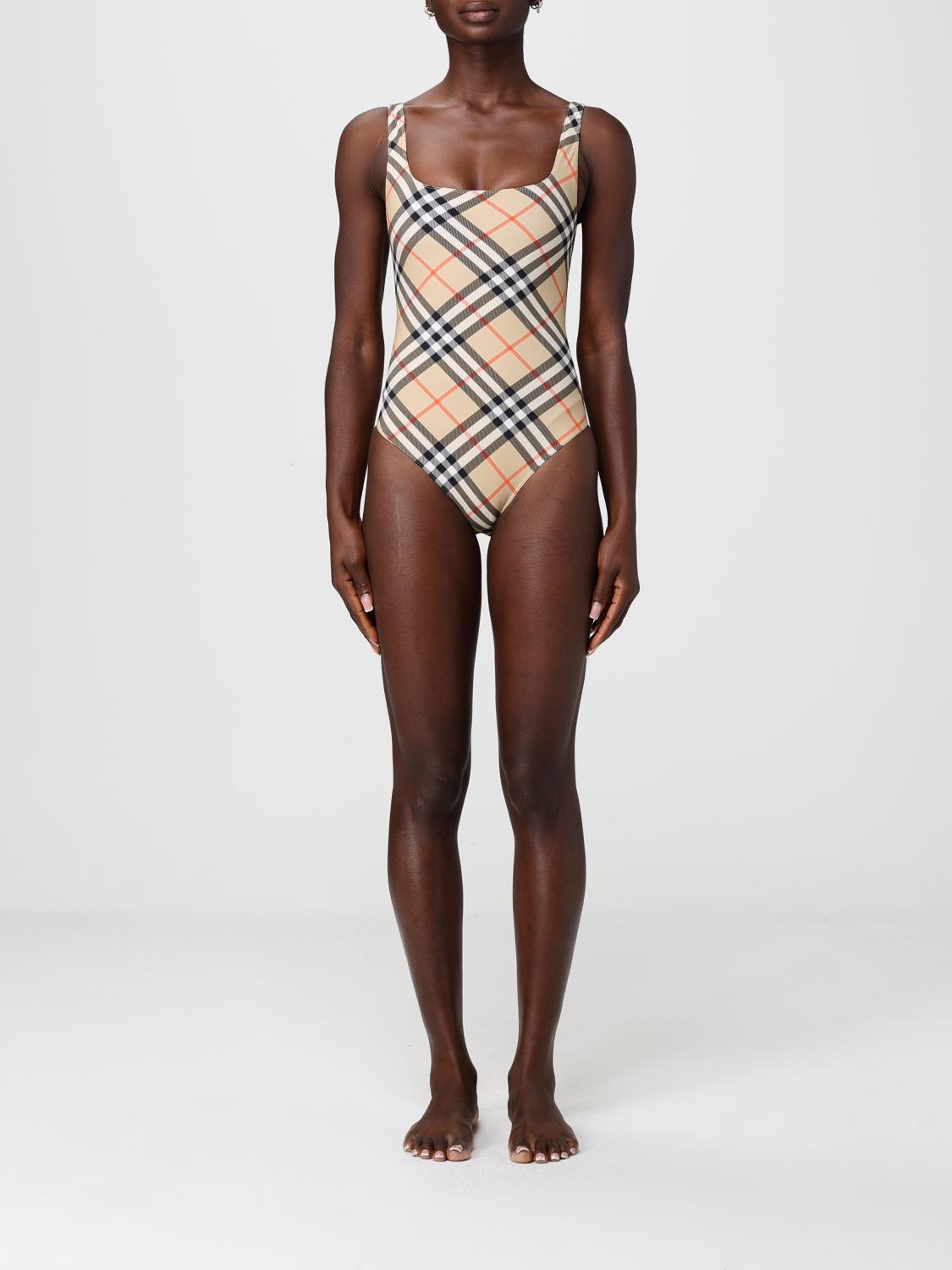 Swimsuit BURBERRY Woman color Sand