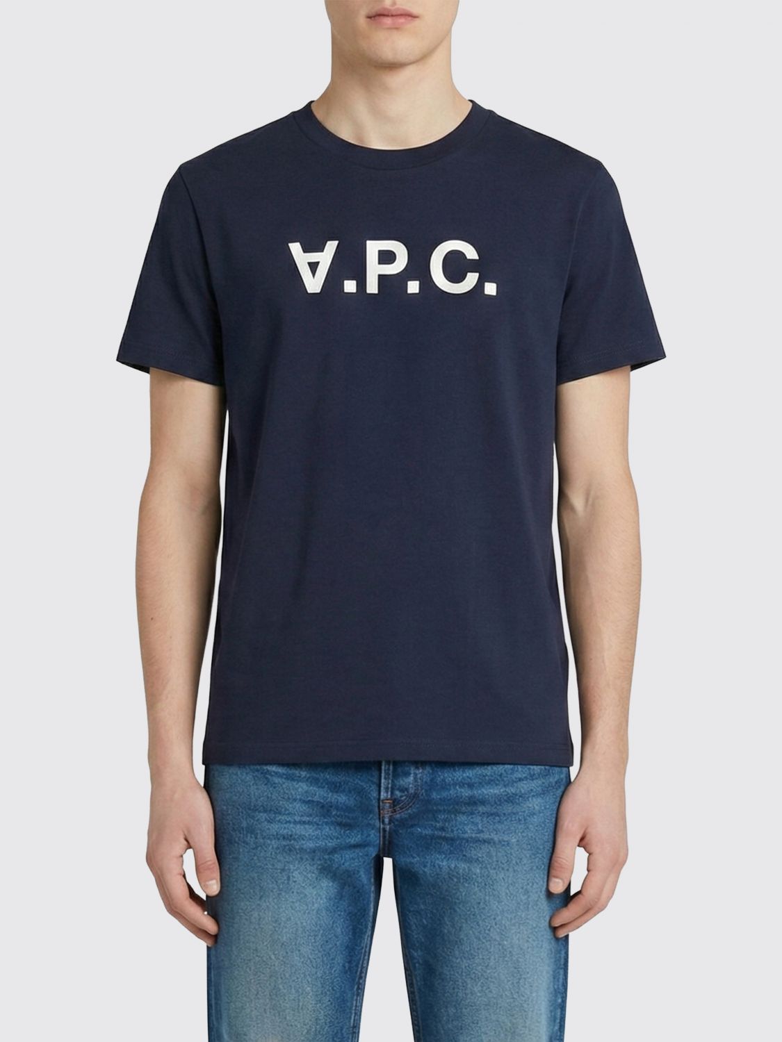 A. P.C. Organic Cotton T-Shirt with Logo　A.P.C.ロゴ入りオーガニックコットンTシャツ A.